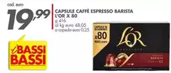 Bassi - Capsule Caffè Espresso Barista
