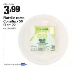 Consilia - Piatti In Carta
