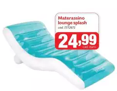 Splash - Materassino Lounge