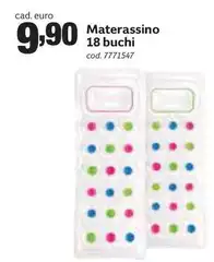 Materassino 18 Buchi