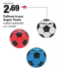 Glo - Pallone In Pvc Super Team