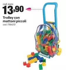 Trolley Con Mattoni Piccoli