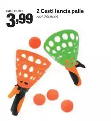 2 cesti lancia pale