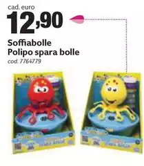 Soffiabolle Polipo Spara Bolle