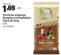Terre nostre - Terriccio Organico Duoplus Con Stallatico