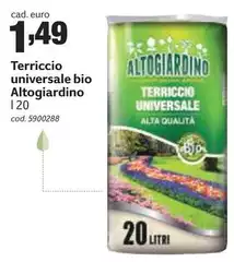 Bio - Terriccio Universale