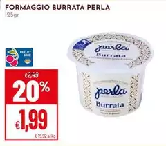 Perla - Formaggio Burrata