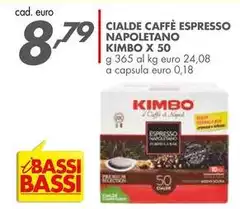 Kimbo - Cialde Caffè Espresso Napoletano