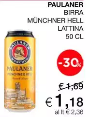 Paulaner - Birra Munchner Hell