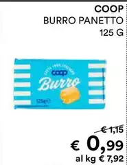 Coop - Burro Panetto