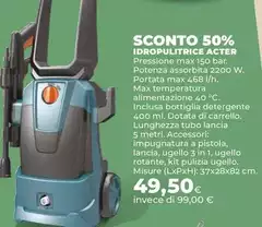 Acter - Idropulitrice