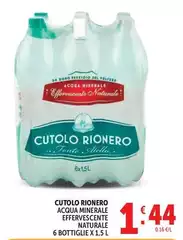 Cutolo rionero - Acqua Minerale Effervescente Naturale Cutolo rionero - Acqua Minerale Effervescente Naturale