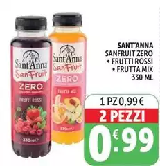 Sant'anna - Sanfruit Zero Frutti Rossi/Frutta Mix