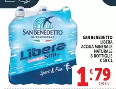 San Benedetto - Libera Acqua Minerale Naturale