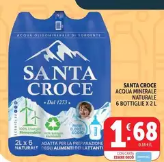 Santa croce - Acqua Minerale Naturale