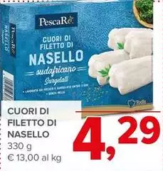 Pescare - Cuori Di Filetto Di Nasello Pescare - Cuori Di Filetto Di Nasello