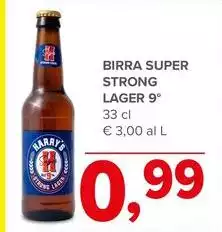 Strong - Birra Super  Lager 9°