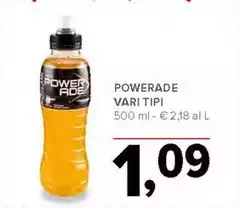 Powerade - Vari Tipi