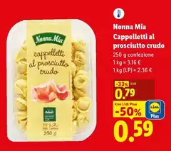 Nonna Mia - Cappelletti Al Prosciutto Crudo