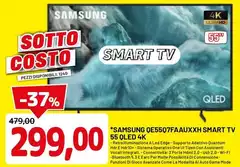 Samsung - QE5507FAAXXXH Smart TV