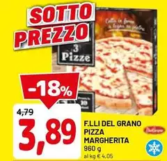 F.lli del grano - Pizza Margherita