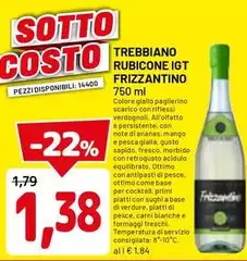 Trebbiano - Rubicone IGT Frizzantino