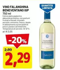 Intenso - Vino Falanghina Beneventano IGP