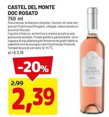 Del monte - DOC Rosato