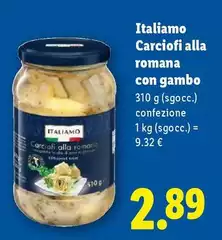 Italiamo - Carciofi Alla Romana Con Gambo Italiamo - Carciofi Alla Romana Con Gambo