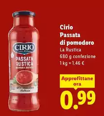 Cirio - Passata Di Pomodoro