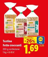 Tastino - Fette Croccanti Tastino - Fette Croccanti