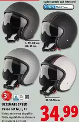 Ultimate Speed - Casco Jet M, L, XL Ultimate Speed - Casco Jet M, L, XL