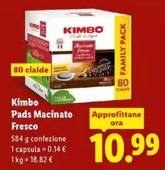 Kimbo - Pads Macinato Fresco