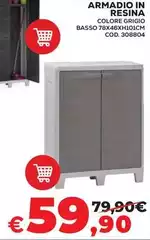 Basso - Armadio In Resina