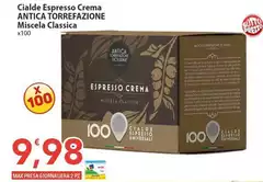 Antiche torri - Cialde Espresso Crema Miscela Classica
