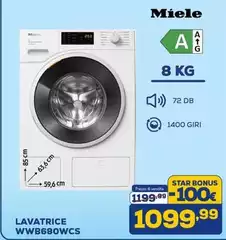 Miele - Lavatrice WWB680WCS