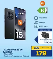 Xiaomi - Redmi Note 15 5G 6/128GB