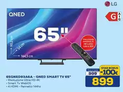 LG - QNED QNEQUA6A QNED SMART TV 65''