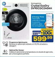 Star - Crystal EcoDry DV90CGC2A0AH