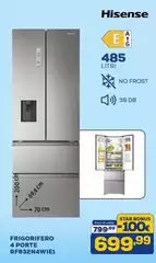 Hisense - Frigorifero 4 Porte RF632N4WiEI