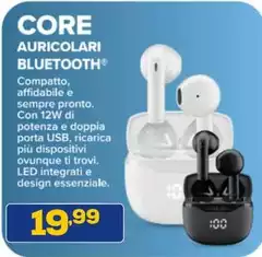 Pronto - Core Auricolari Bluetooth