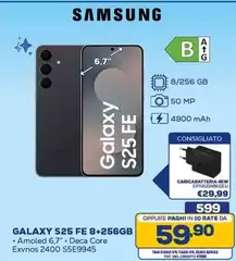 Samsung - Galaxy S25 FE 8+256GB