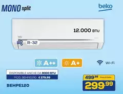 Beko - Mono Split 12000 BTU Beko - Mono Split 12000 BTU