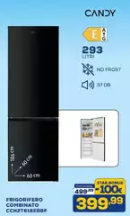 Candy - Frigorifero Combinato CMC761BEBBF