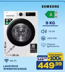 Samsung - Lavatrice WW90CGC04DAE