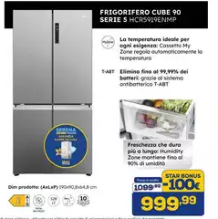 Total - Frigorifero Cube 90 Serie 5 HCR5919ENMP
