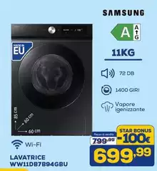 Samsung - Lavatrice WW11DB7B94GBU