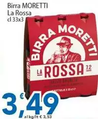Moretti - Birra La Rossa