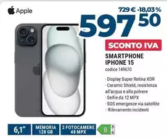 Apple - Smartphone Iphone 15