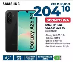 Samsung - Smartphone Galaxy A26 5G